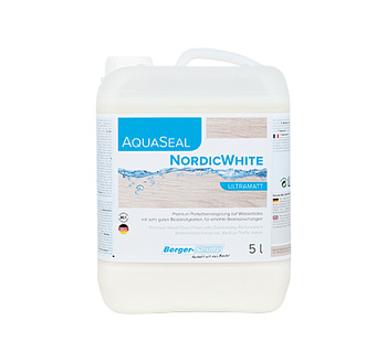 Паркетный лак «Berger Aqua-Seal NordicWhite» (5 литров)